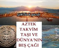 Aztek takvim taşı ve Dünya’nın beş çağı