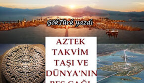 Aztek takvim taşı ve Dünya’nın beş çağı