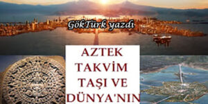 Aztek takvim taşı ve Dünya’nın beş çağı