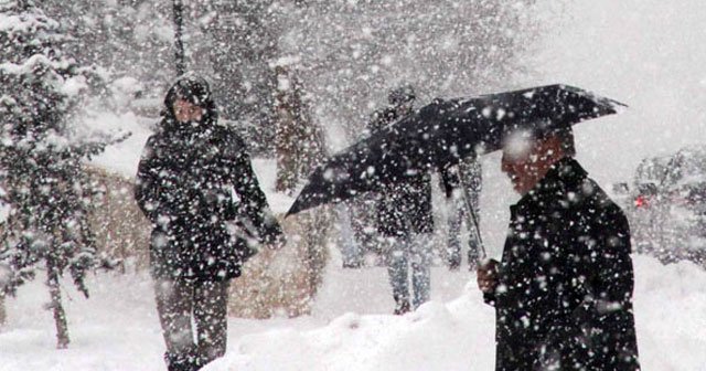 İstanbul için yoğun kar yağışı uyarısı