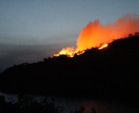 Marmaris’te yangın