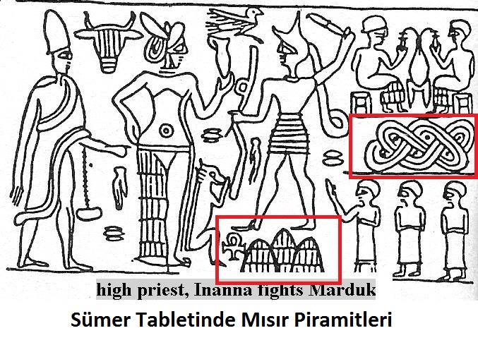 sümer tablet mısır piramitleri