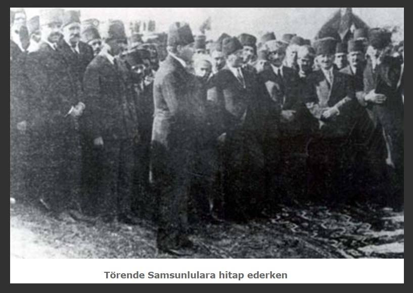 samsun tören