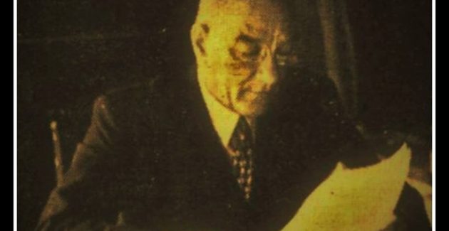 Mustafa Kemal’den Rıza Tevfik’e kartvizit