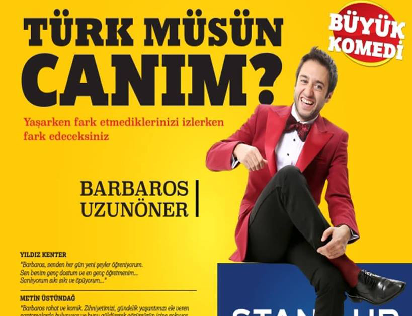 Babaros Uzunöner’in kahkaha tufanı Türk müsün Canım’ı hala izlemediniz mi?