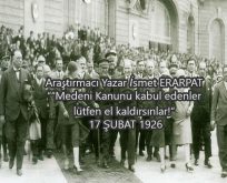 17 Şubat 1926 – Türk Medeni Kanunu
