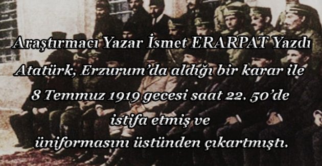 Atatürk Erzurum Kongresi’ne hangi elbiseyle katılmıştı?