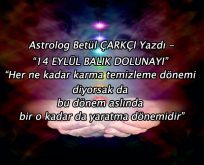 14 Eylül 2019 Balık dolunayı ve etkileri