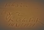 10 Aralık 1934 ‘Tahsin Uzer’