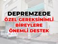 Özel Eğitim ve Rehabilitasyon Merkezinden Depremzede Çocuklara Destek