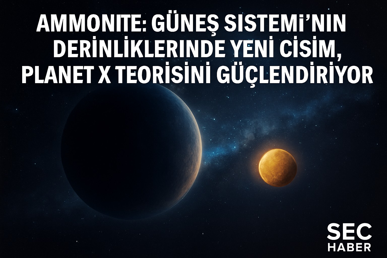 Ammonite Keşfi: Planet X Teorisini Güçlendiren Yeni Cisim