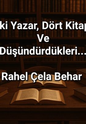 İki yazar, dört kitap ve düşündürdükleri